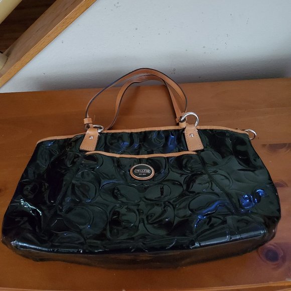 Coach Handbags - Coach Patent Leather Tote